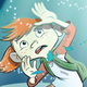 Illustration for article titled A group of alien strangers — and one little girl — are marooned on a deserted world in the webcomic Red's Planet